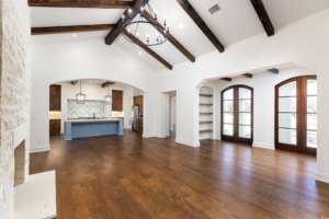 Defining the feel for a custom home.